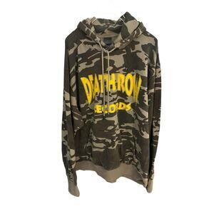 Crooks and Castles men's 3XL Death Row Records Camo hoodie
